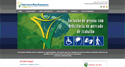 Desktop Screenshot of institutoprocidadania.org.br